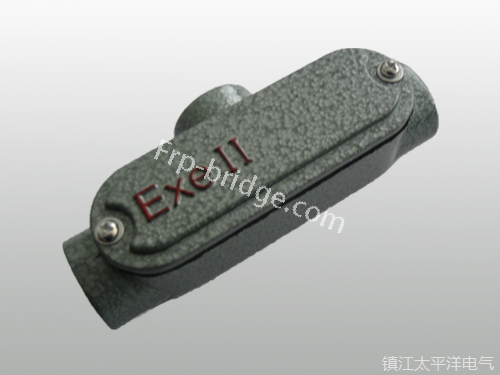 防爆三(san)通穿線盒(he)